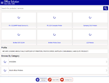 Tablet Screenshot of officesolution.in